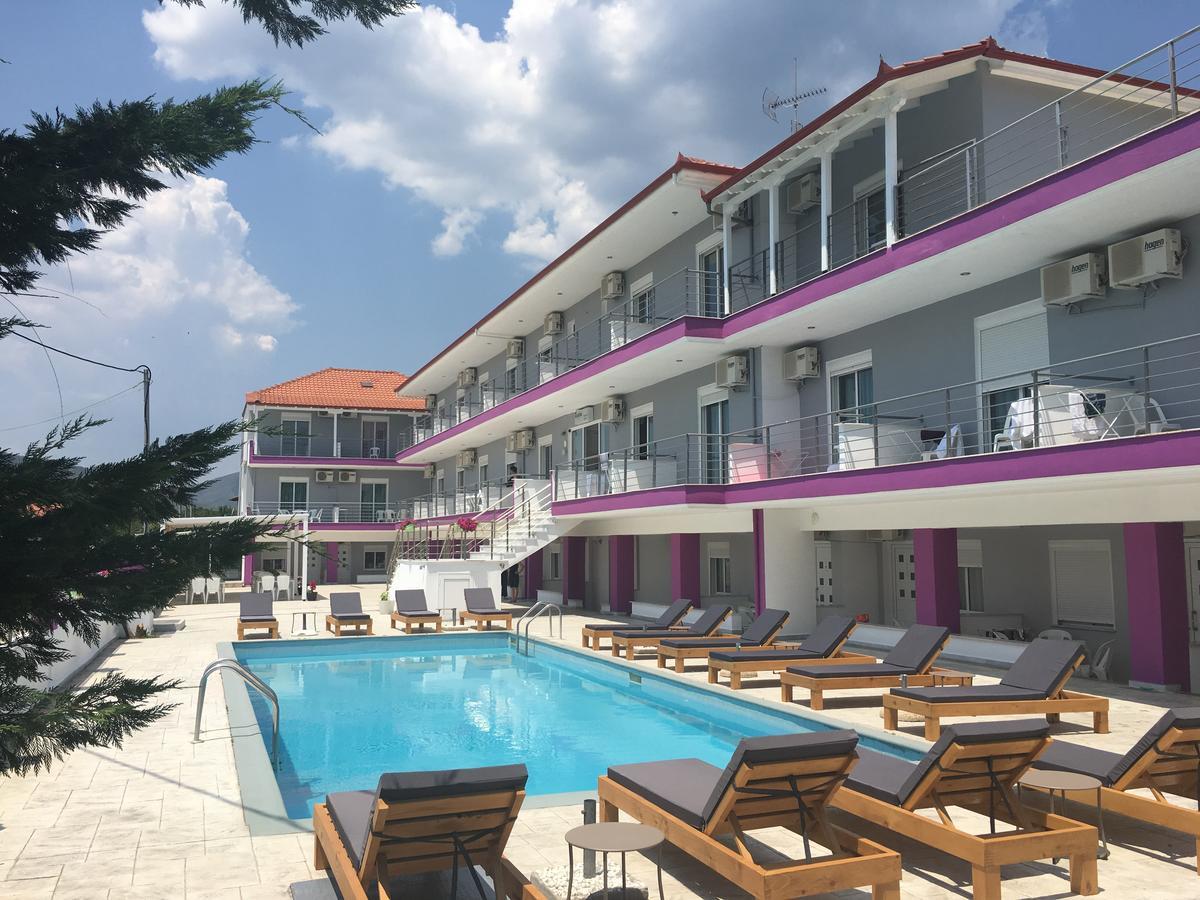 Philoxenia Evgenia Aparthotel Vrasná Exterior foto